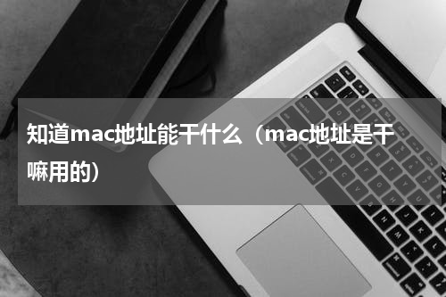 知道mac地址能干什么（mac地址是干嘛用的）