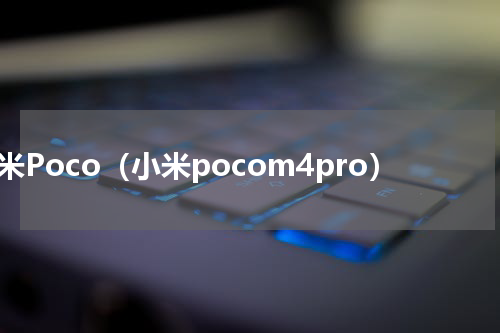 小米Poco（小米pocom4pro）