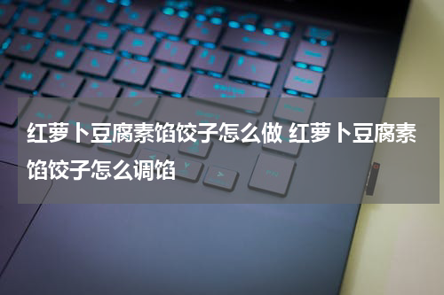 红萝卜豆腐素馅饺子怎么做 红萝卜豆腐素馅饺子怎么调馅