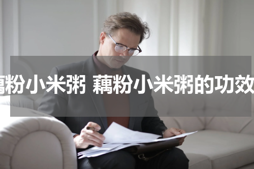 藕粉小米粥 藕粉小米粥的功效