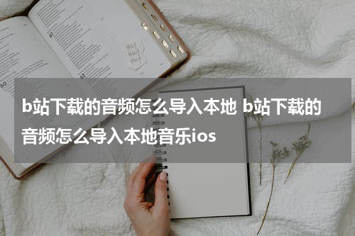 b站下载的音频怎么导入本地 b站下载的音频怎么导入本地音乐ios