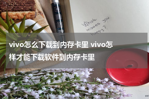 vivo怎么下载到内存卡里 vivo怎样才能下载软件到内存卡里