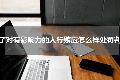 犯了对有影响力的人行贿应怎么样处罚判刑