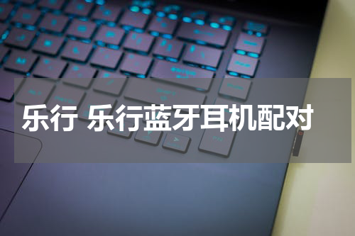 乐行 乐行蓝牙耳机配对