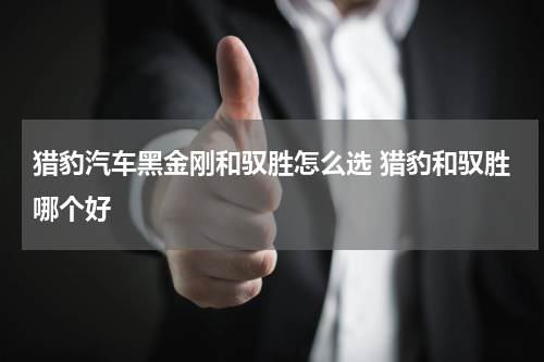 猎豹汽车黑金刚和驭胜怎么选 猎豹和驭胜哪个好