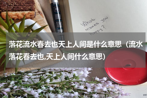 落花流水春去也天上人间是什么意思（流水落花春去也,天上人间什么意思）