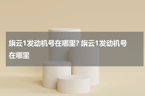 旗云1发动机号在哪里? 旗云1发动机号在哪里