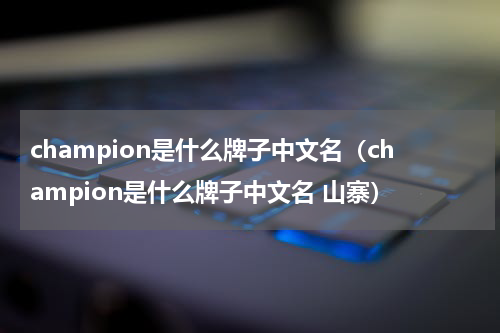 champion是什么牌子中文名（champion是什么牌子中文名 山寨）