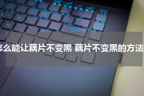 怎么能让藕片不变黑 藕片不变黑的方法