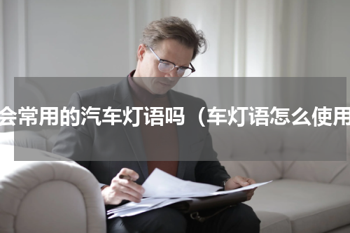 你会常用的汽车灯语吗（车灯语怎么使用）