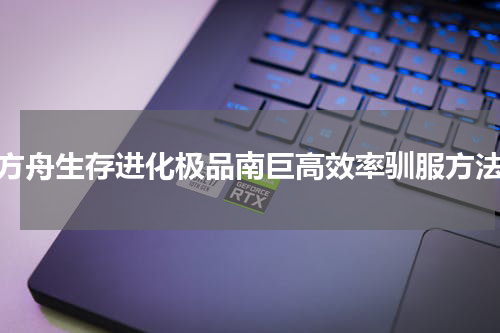 方舟生存进化极品南巨高效率驯服方法