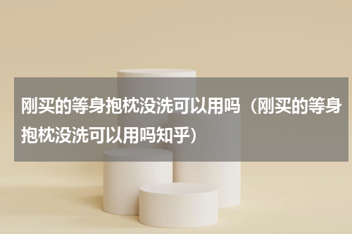 刚买的等身抱枕没洗可以用吗（刚买的等身抱枕没洗可以用吗知乎）