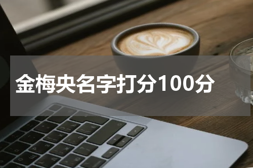 金梅央名字打分100分