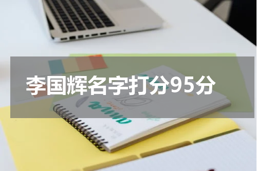 李国辉名字打分95分