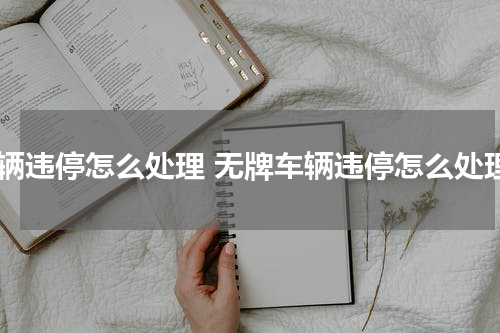 车辆违停怎么处理 无牌车辆违停怎么处理