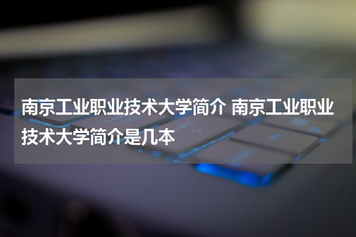 南京工业职业技术大学简介 南京工业职业技术大学简介是几本